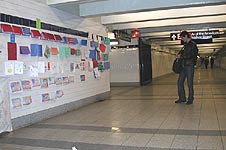 Huang Chih-Yang looks at the messages and art in the subway