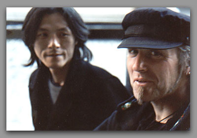Huang Chih-Yang and Gerard Pas in New York City 2000 - click for enlargment.
