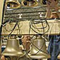 The first playing of the bells.  Piet Teunissen, retired Professor of Engineering at UWO and Paul Hogendoorn of OES Inc. test the bells by playing “O Canada” and “Wilhelmus van Nassouwe”, The Netherlands national anthem. They must now tune the bells for loudness before they are assembled onto the rings.