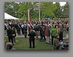 The presentation of the Canadian Veterans Memorial – click here