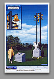 Piet Teunissen's original design for the carillon memorial - click for enlargement.