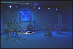 Detail from the installation Hinc Illae Lacrimae  1986-87