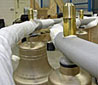 The brass finials or top caps where turned at the University of Western Ontario Engineering Department. London, Canada.
