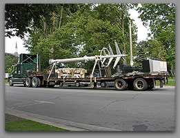 The installation of the Memorial in Victoria Park, London Canada – click here