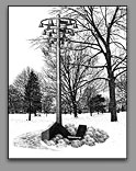 Detail: Liberation Sculpture and Memorial Carillon - click for enlargement.
