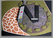 Piet Teunissen's scale model of the Liberation Sculpture - click for enlargement.